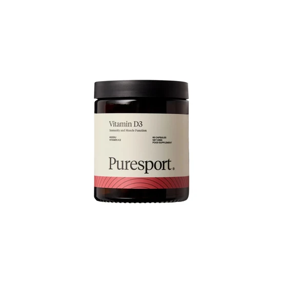 Puresport 4000IU Vitamin D3 + K2 Capsules