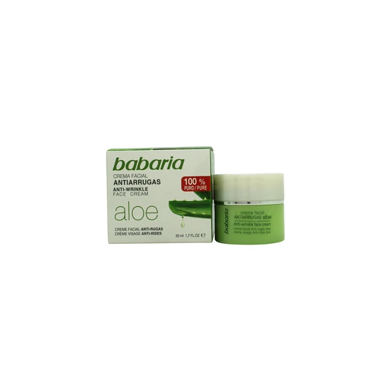 Babaria Aloe Vera Anti-wrinkle Moisturising Face Cream