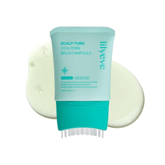 LILYEVE ScalpTurn Cica PDRN Brush Ampoule