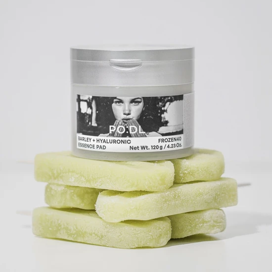 PO:DL PODL Barley Hyaluronic Frozen40 Essence Toner Pads