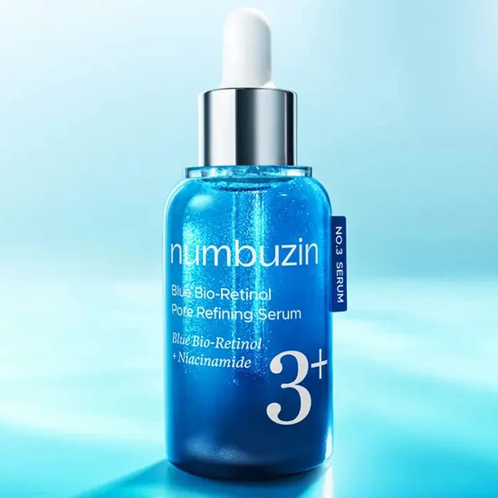Numbuzin No. 3 Blue Bio-Retinol Pore Refining Serum