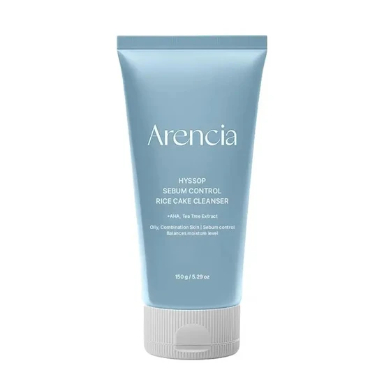 Arencia Hyssop Sebum Control Rice Cake Cleanser