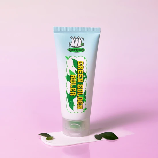 CHASIN' RABBITS Green Golden Ruler Cream