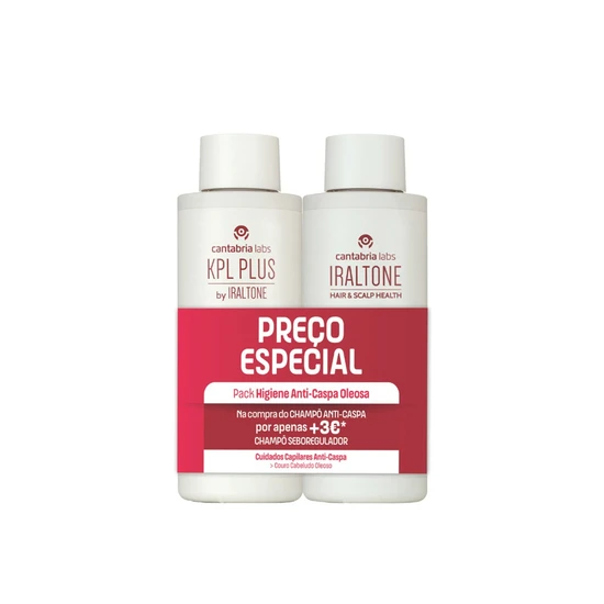 KPL Plus Dermatological Shampoo + Iraltone Sebum-Normalising Shampoo