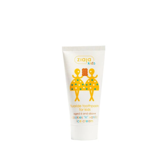 Ziaja Kids Fluoride Toothpaste Cookies 'N' Vanilla Ice Cream 50Ml