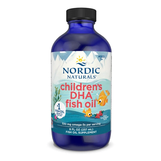 Nordic Naturals Children's DHA, 530mg Omega-3 Strawberry