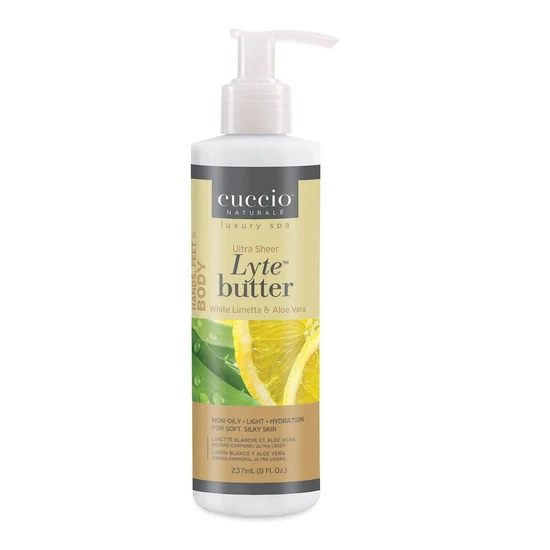 Cuccio White Limetta & Aloe Vera Lyte Body Butter