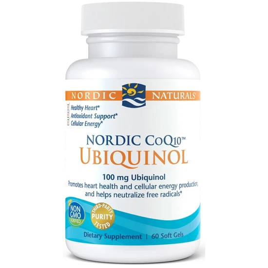 Nordic Naturals Nordic Coq10 Ubiquinol 100Mg - 60 Softgels