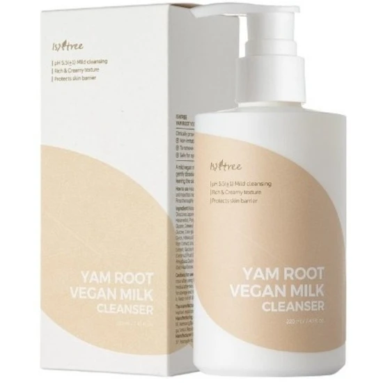 Isntree Yam Root Vegan Milk Cleanser