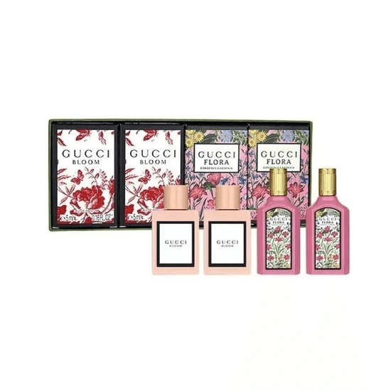Gucci Miniature Eau De Parfum Women's Gift Set Spray Mini's