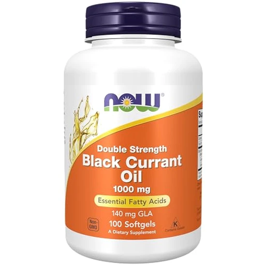 NOW Foods Black Currant Oil, 1000mg Softgels