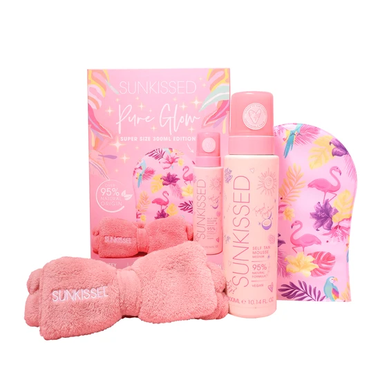 Sunkissed Pure Glow Collection Tanning Gift Set