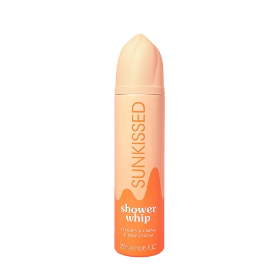 Sunkissed Shower Whip Peaches & Cream Shower Foam