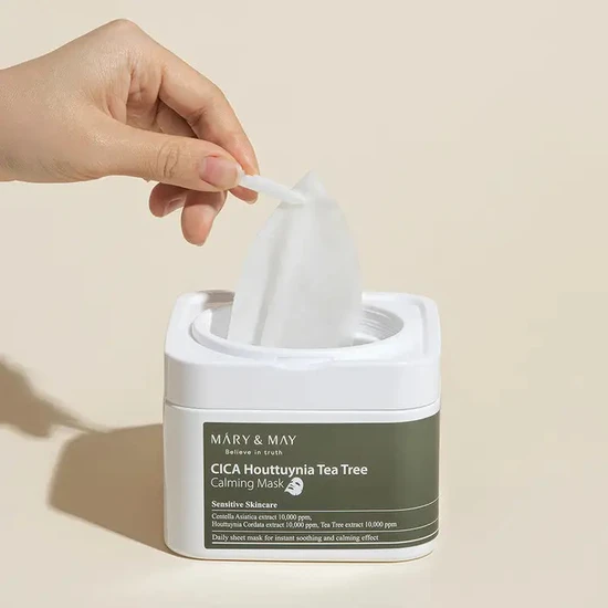 Mary & May Cica Houttuynia Cordata Tea Tree Calming Mask