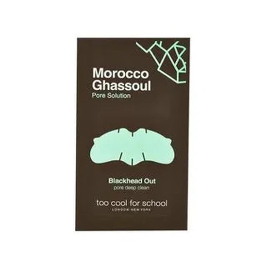 Too Cool For School Morocco Ghassoul Blackhead Out Sheet