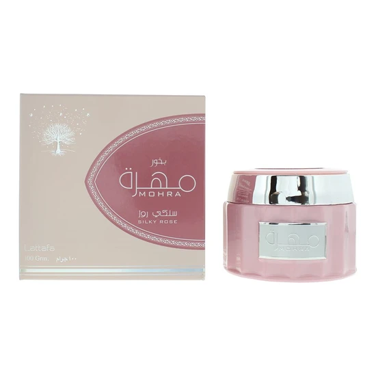 Lattafa Mohra Silk Rose Bukhoor Incense