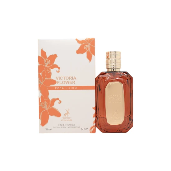 Lattafa Victoria Flower Rosa Lilium Eau De Parfum