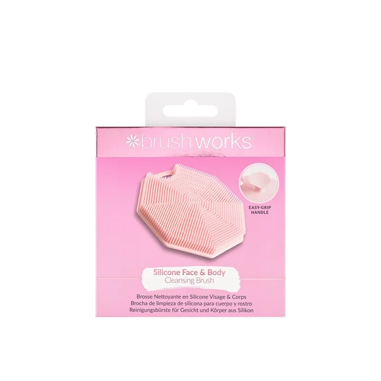 Brushworks Silicone Face & Body Cleansing Brush