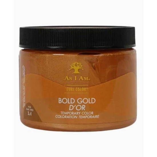 As I Am Curl Colour Bold Gold Temporary Colour 182G