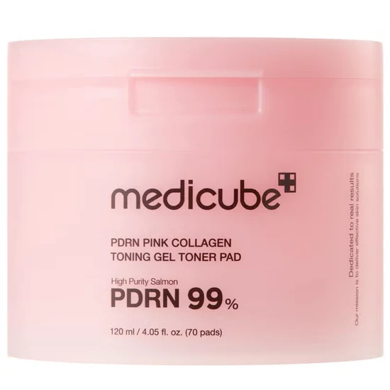 Medicube PDRN Pink Collagen Toning Gel Toner Pad