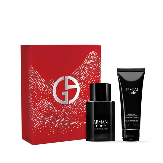 Giorgio Armani Code Gift Set 50ml Eau De Toilette + 75ml Shower Gel