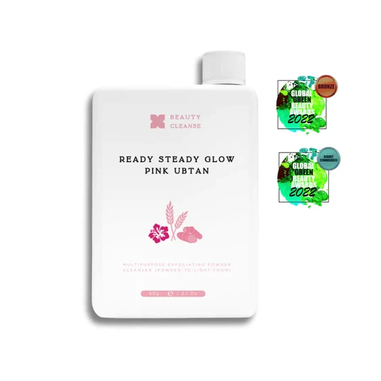 Beauty Cleanse Pink Ubtan Vegan Powder Cleanser & Face Mask