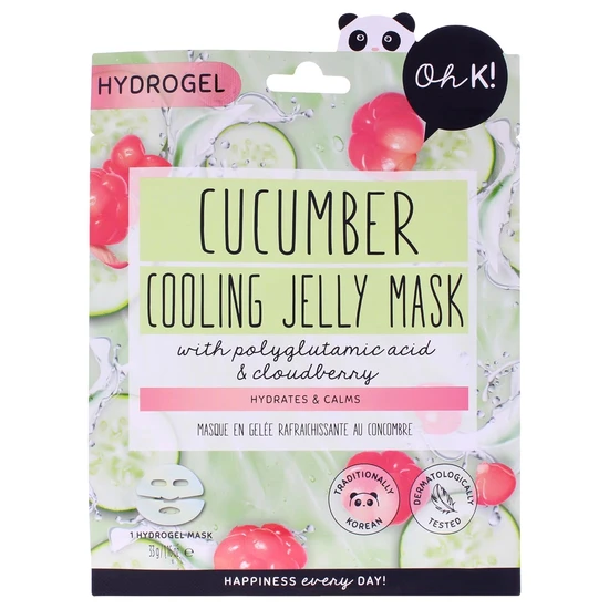 Oh k! Cucumber Cooling Jelly Hydrogel Mask