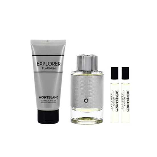 Montblanc Explorer Platinum Gift Set