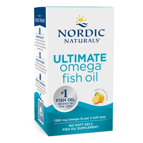 Nordic Naturals Ultimate Omega 1280mg Lemon