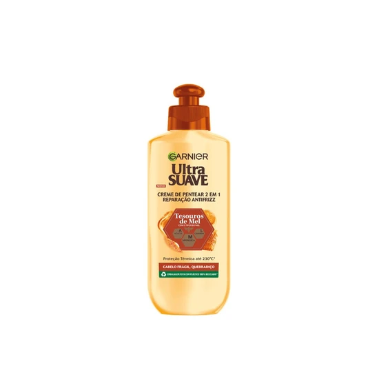 Garnier Ultimate Blends Honey Treasures 2-In-1 Styling Cream