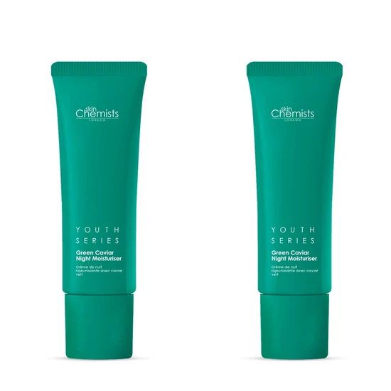 Skinchemists Green Caviar Night Moisturiser 2 X 50Ml