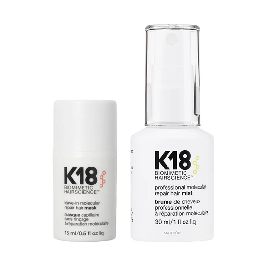 K18 DUO K18 Leave-In Molecular Repair Hair Mask & Molecular Repair Hair Mist