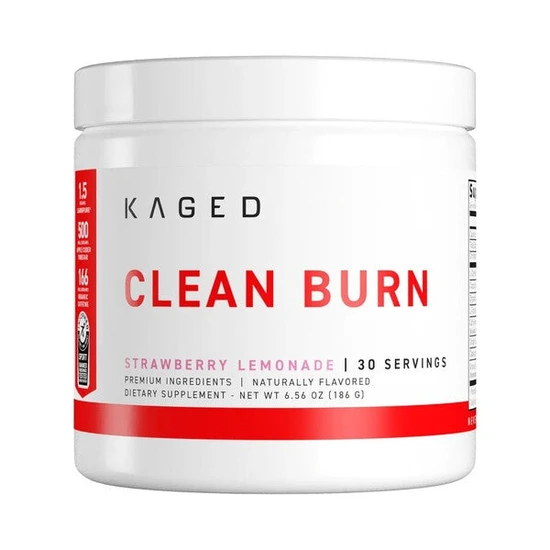 Kaged Muscle Clean Burn Powder Strawberry Lemonade