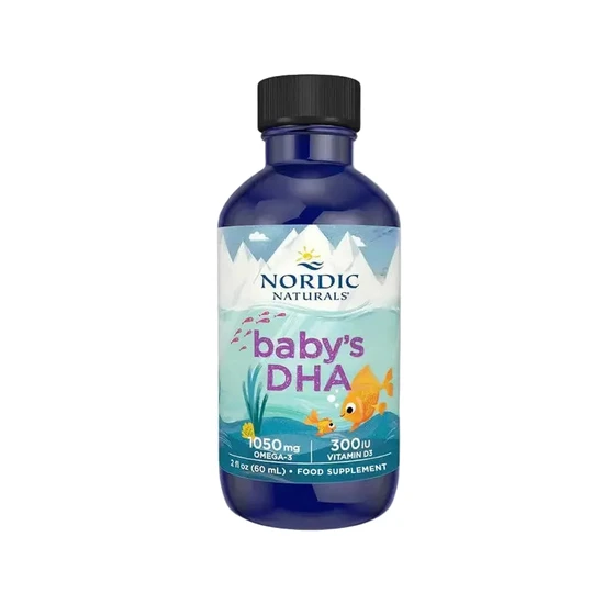 Nordic Naturals Baby's DHA Fish Oil 1050mg Omega-3 With Vitamin D3