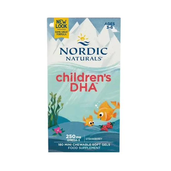 Nordic Naturals Children's DHA Xtra 636mg Berry Punch Mini Softgels