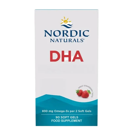 Nordic Naturals DHA 830mg Strawberry Softgels