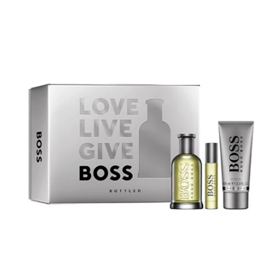 Hugo Boss Boss Bottled Eau De Parfum Gift Set 100Ml Eau De Parfum + 100Ml Shower Gel + 10Ml Eau De Parfum