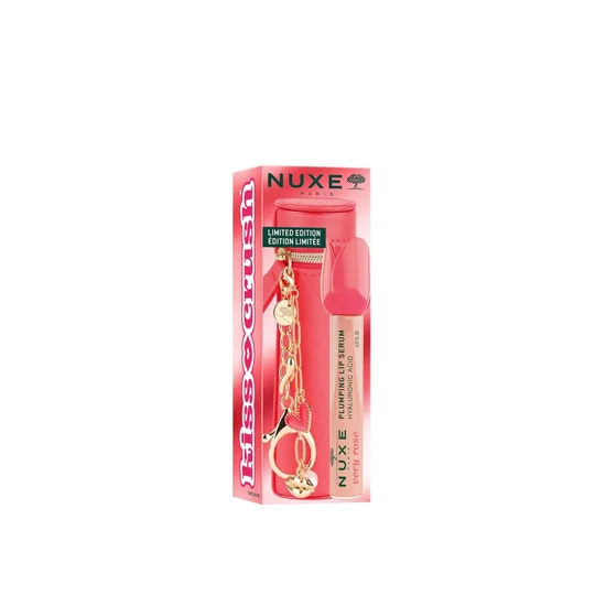 Nuxe Very Rose Plumping Lip Serum With Lip Case & Charms