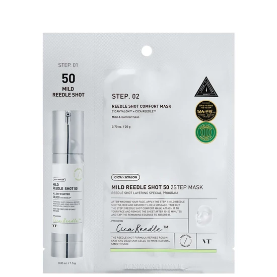 VT COSMETICS VT Reedle Shot 50 2 Step Mild Mask