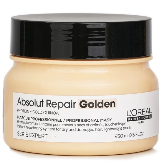 L'Oreal Paris Serie Expert Absolut Repair Golden Protein + Gold Quinoa Professional Mask