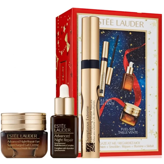 Estée Lauder Advanced Night Repair Eye Gel + Sumptous Extreme Mascara + Advanced Night Repair Complex Serum