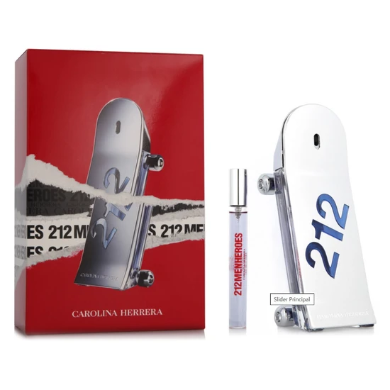 Carolina Herrera 212 Men Heroes Eau De Toilette Gift Set