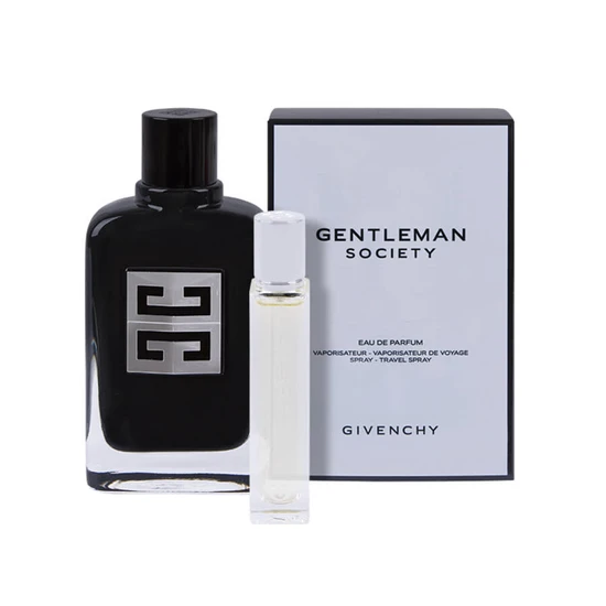 GIVENCHY Gentleman Society Gift Set 100ml Eau De Parfum + 12.5ml Eau De Parfum