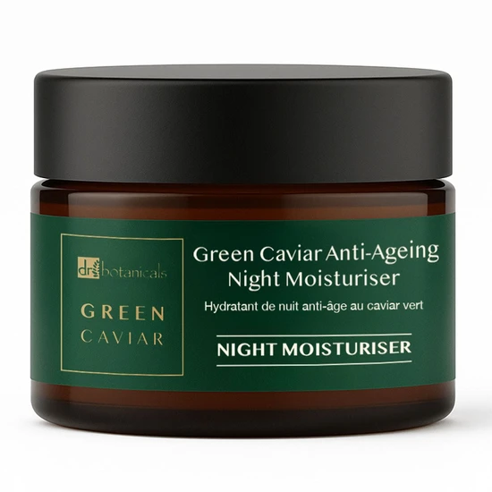 Dr Botanicals Green Caviar & Argan Oil Anti-Oxidant Anti-Ageing Night Cream