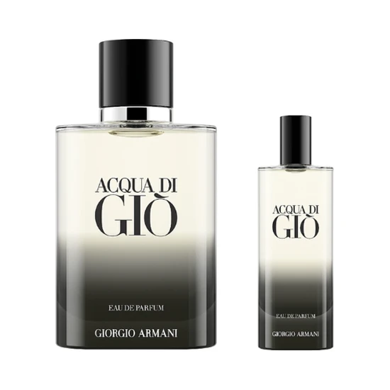 Giorgio Armani Acqua Di Gio Gift Set 100ml Eau De Parfum + 15ml Eau De Parfum