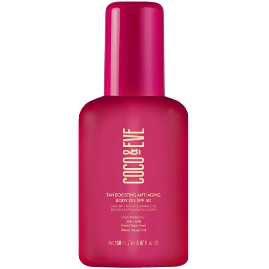Coco & Eve Sunny Honey Protect Tan-Boosting Oil SPF 50