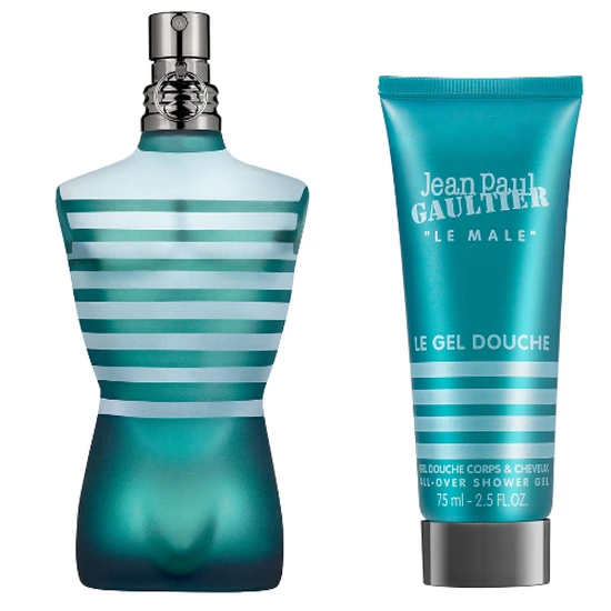 Jean Paul Gaultier Le Male Eau De Toilette Gift Set 125Ml & 75Ml Shower Gel