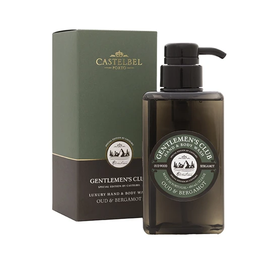 Castelbel Gentlemen's Club Oud & Bergamot Hand & Body Wash 450Ml
