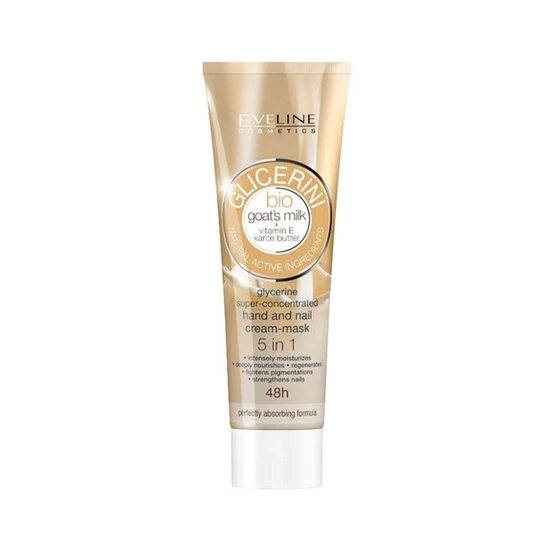 Eveline Bio Goat Milk 5 In 1 Glycerine Hand Nail Cream Mask