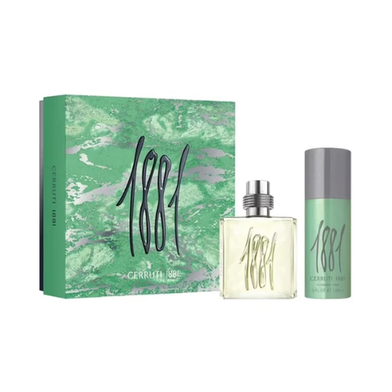 Cerruti 1881 Pour Homme Eau De Toilette + Deodorant Spray